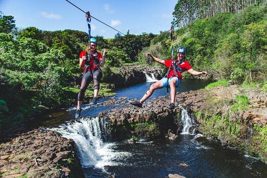 Umauma Falls Zipline & Rappel Experience