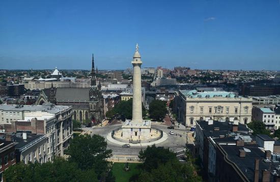 Washington Monument and Mount Vernon Place
