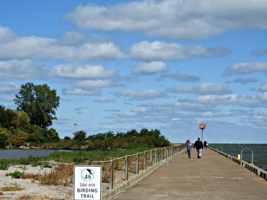 Huron Harbor and Pier